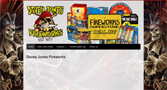 Desktop Screenshot of daveyjonesfireworks.com